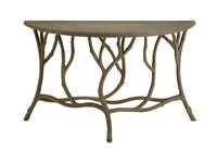 Currey and Company - 2374 - Console Table - Portland/Faux Bois