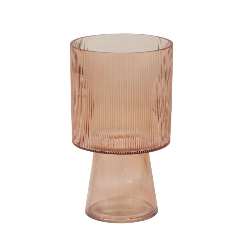 Design Shop Pink Kersten Vase, 5.75" X 10"