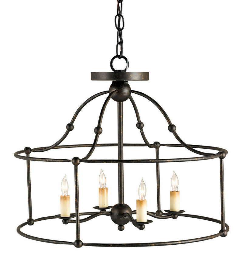 Currey and Company - 9878 - Four Light Lantern - Fitzjames Collection - Mayfair