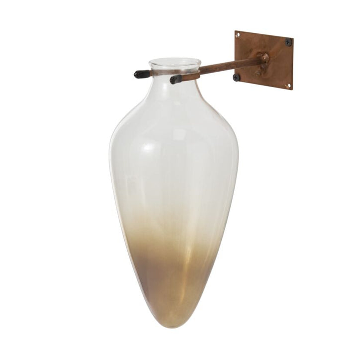 Design Shop Envision Wall Mount Vase 4.75"x 10", Set of 3