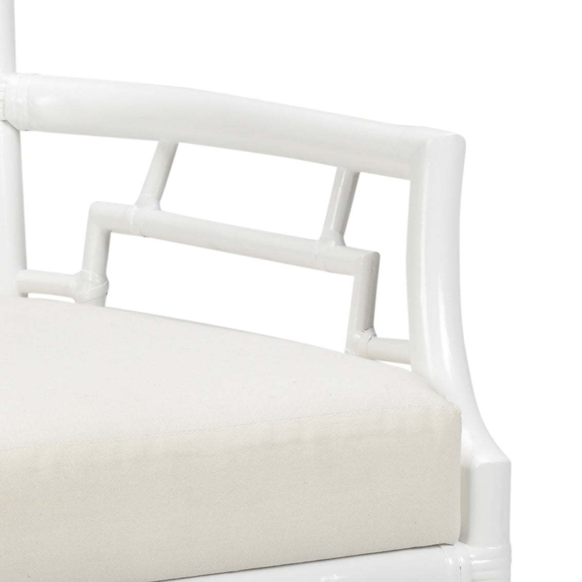 Wildwood Wild Palm Armchair - White