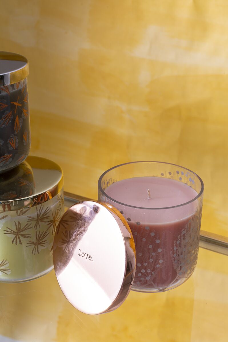 Design Shop Bronze Dear Mama Candle, 4" X 4".