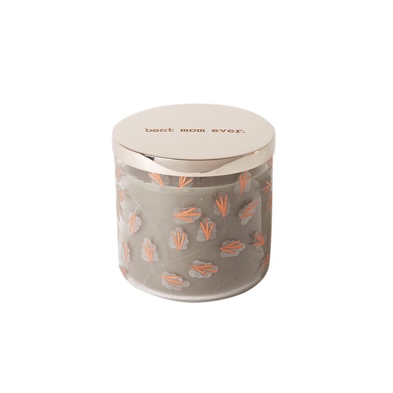 Design Shop Silver Dear Mama Candle, 4" X 4".