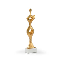 Wildwood Miro Sculpture - Gold