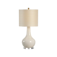 Chelsea House Charles Vase Lamp - Cream
