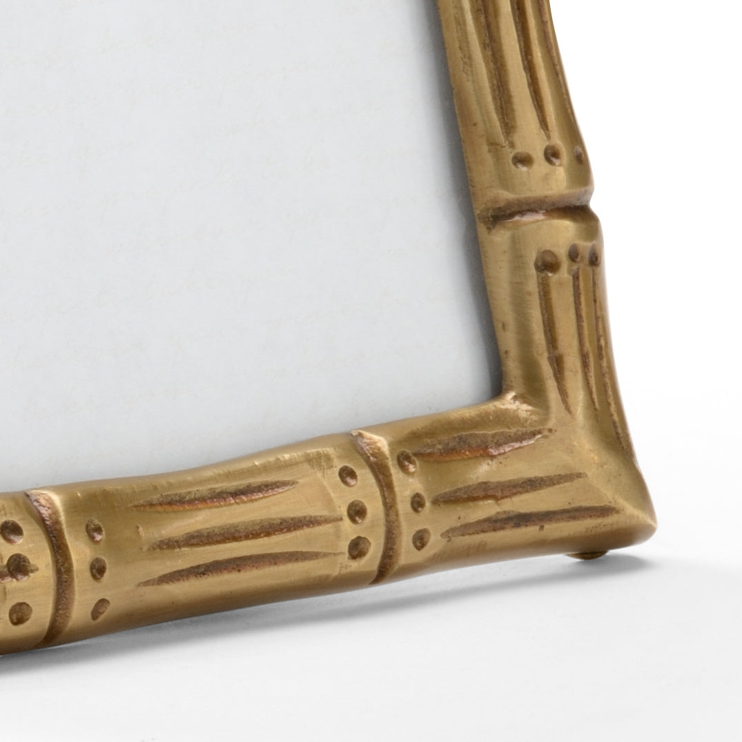 Wildwood Brass Bamboo Frame (4x6)