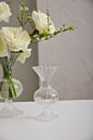 Design Shop Addi Vase 3"x 6", Set of 4
