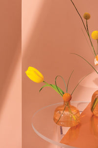 Design Shop Pink Thany Budvase, 4" X 4".