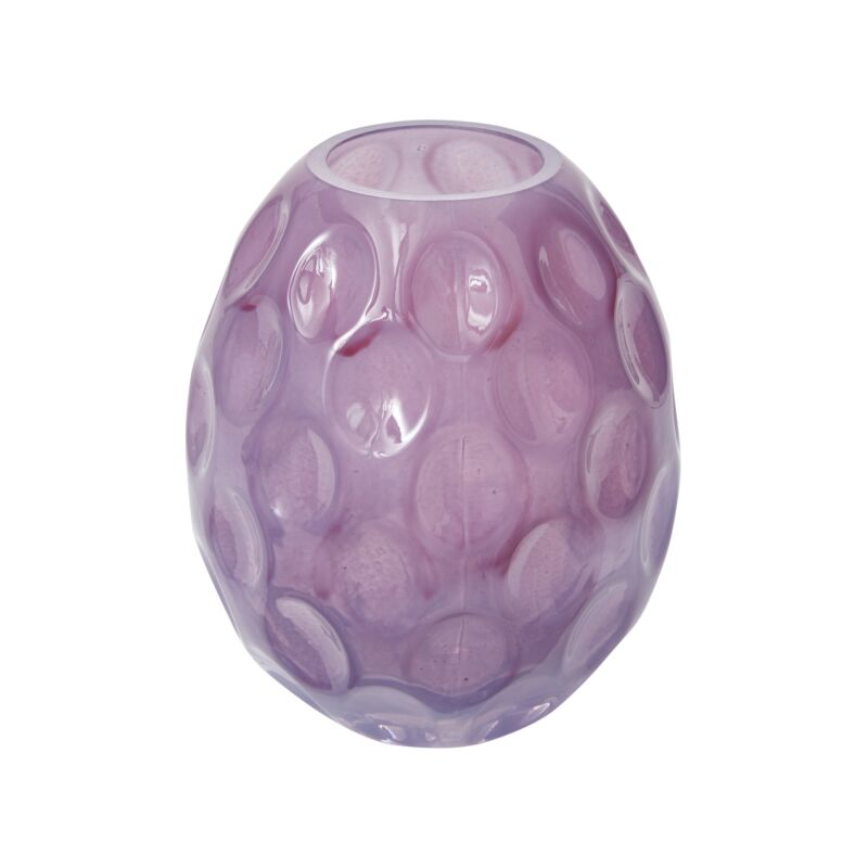 Design Shop Purple Candy Covered Budvase, 3.5" X 4.25".