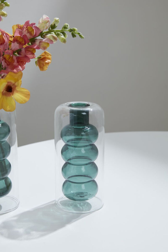 Design Shop Abacus Budvase 3.5"x 7.25", Set of 2