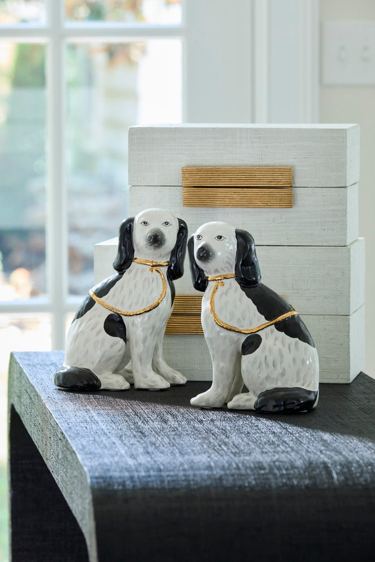 Chelsea House Raffia Boxes - White (S2)