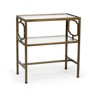 Chelsea House French Side Table - Bronze
