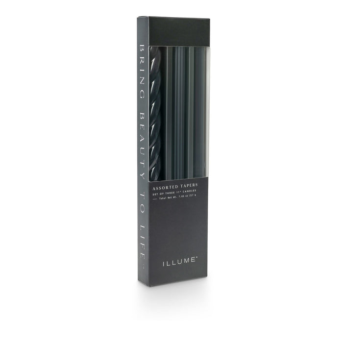 Design Shop Assorted Candle Tapers 3-Pack