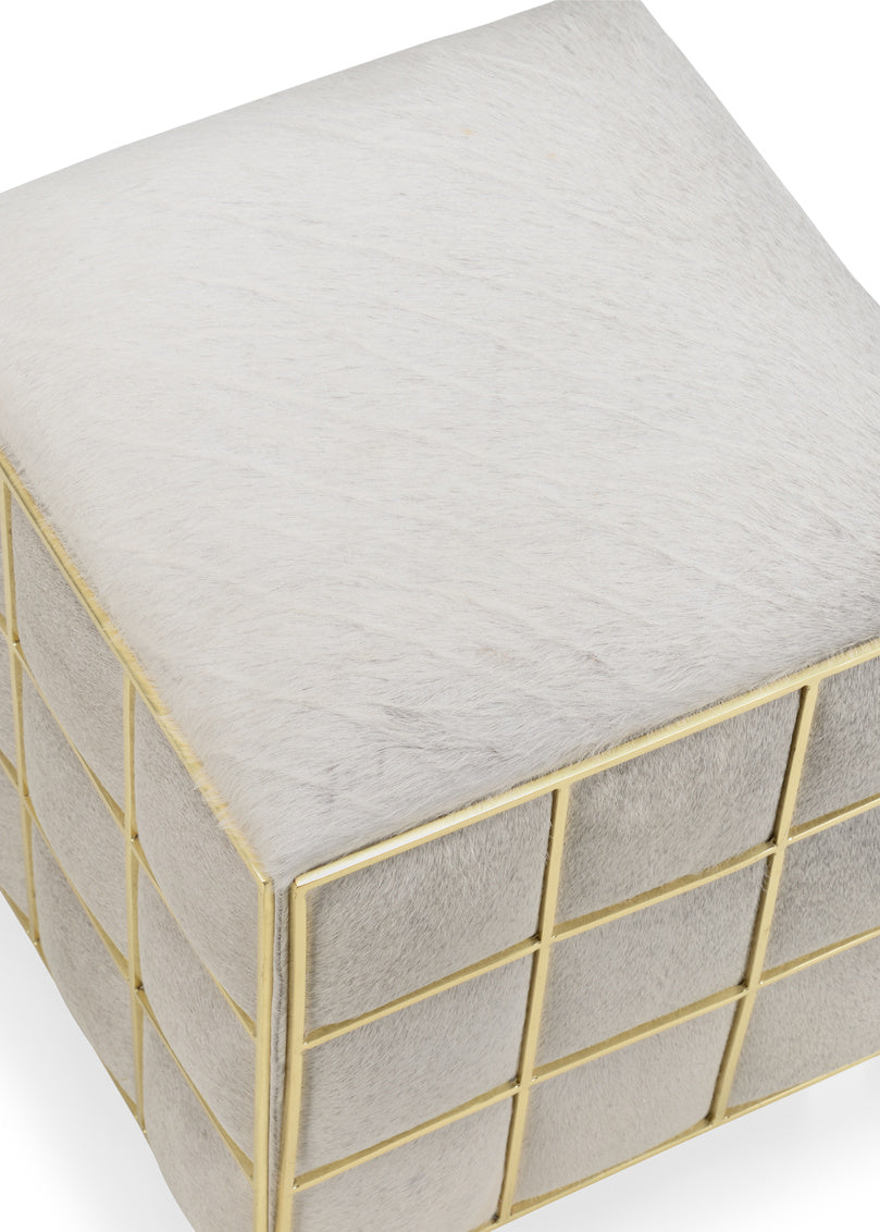 Wildwood Square Hide Stool