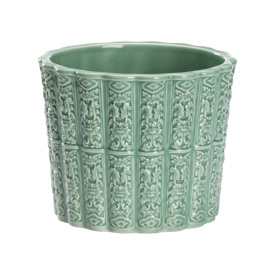 Chelsea House Brandywine Planter - Celedon