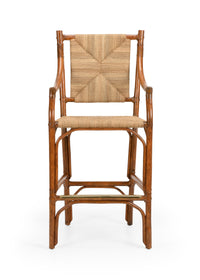 Chelsea House Mecklenburg Barstool - Natural