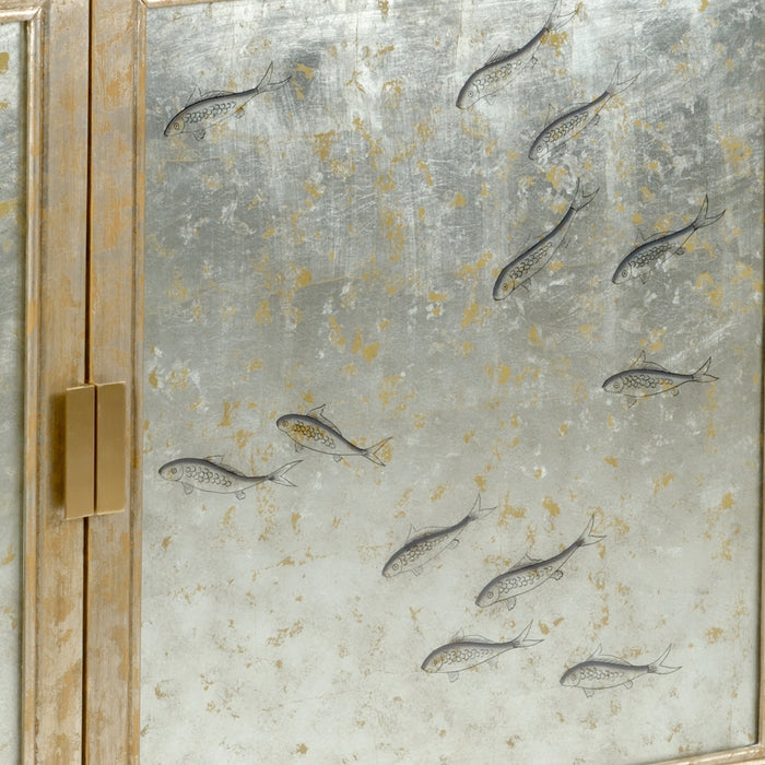 Chelsea House Chinoiserie Cabinet - Fish