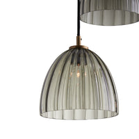 Wildwood Caterina Triple Pendant - Smoke