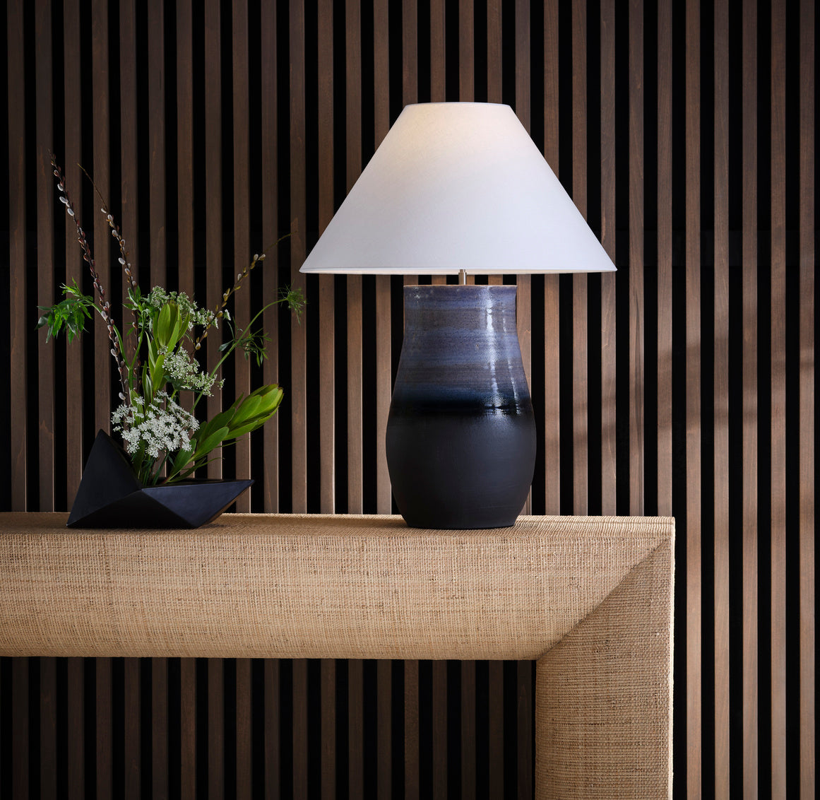 Wildwood Origami Vase - Kuro