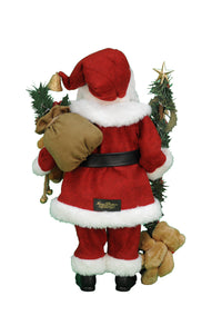 Karen Didion Lighted Musical Christmas Santa