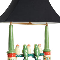 Wildwood Budgies Lamp