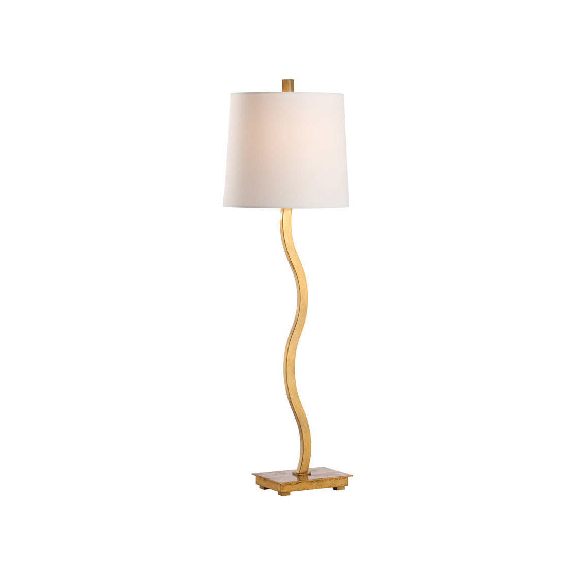 Chelsea House Sway Buffet Lamp-Gold Leaf
