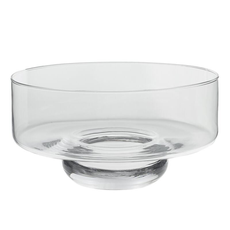 Design Shop Clear Zurich Collection Compote, 9.5" X 4.25".
