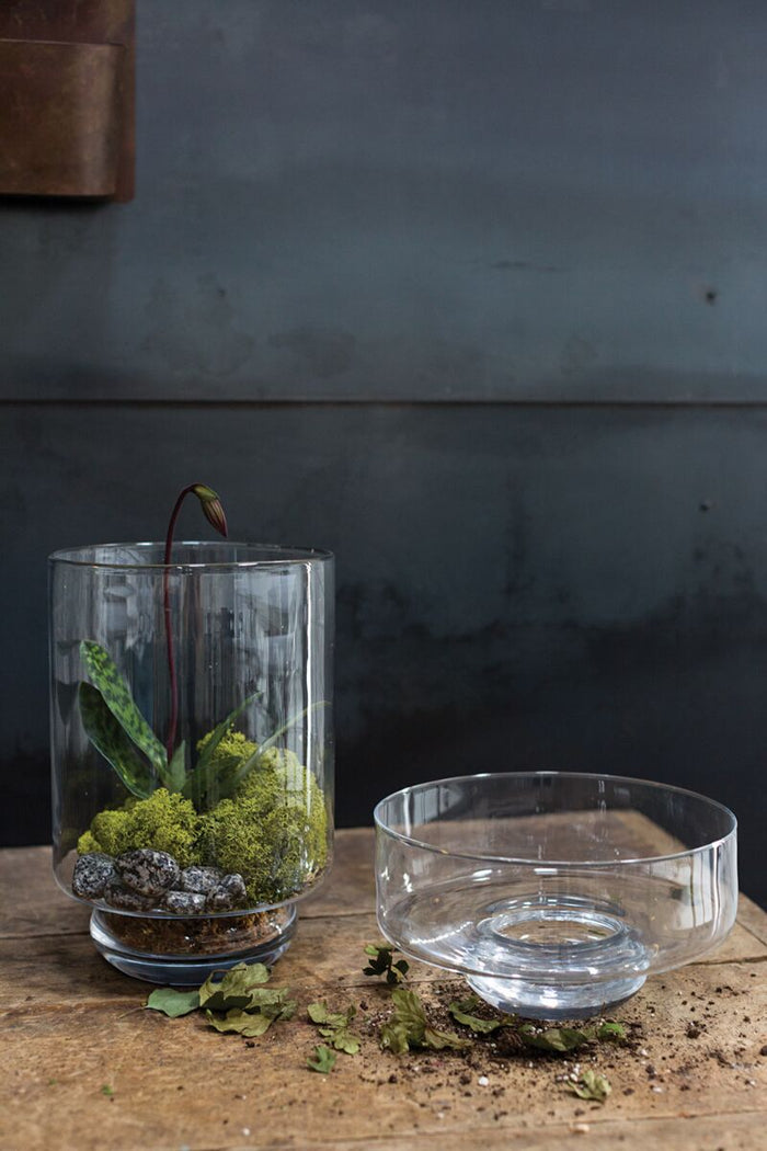 Design Shop Clear Zurich Collection Compote, 9.5" X 4.25".