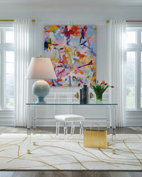 Chelsea House Gold Chic Tote Magazine Rack