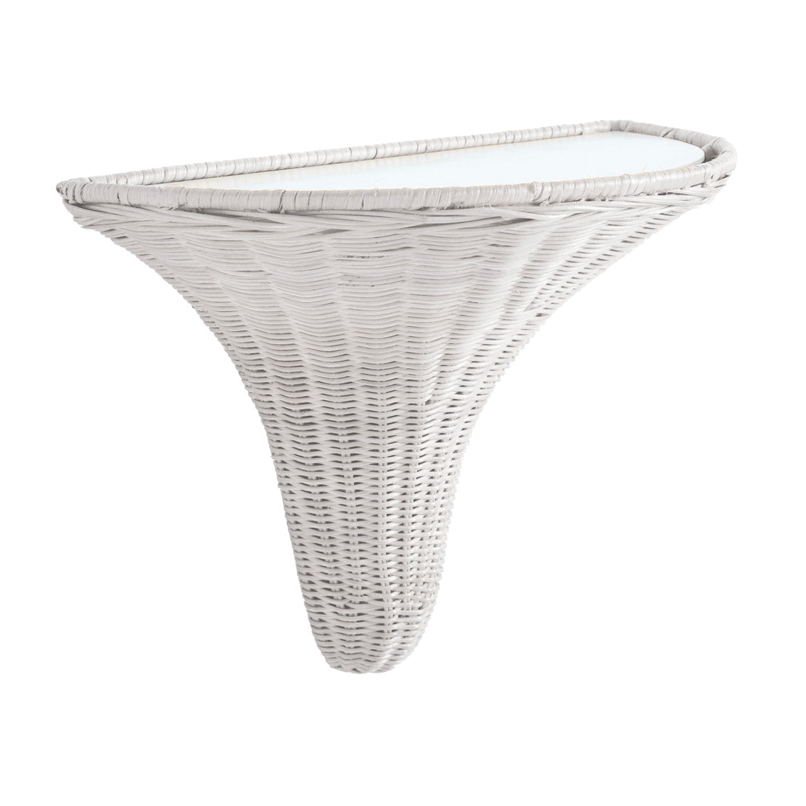 Chelsea House Baytree Wicker Bracket-White