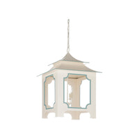 Chelsea House Tole Pagoda Lantern - (Lg) - Cream