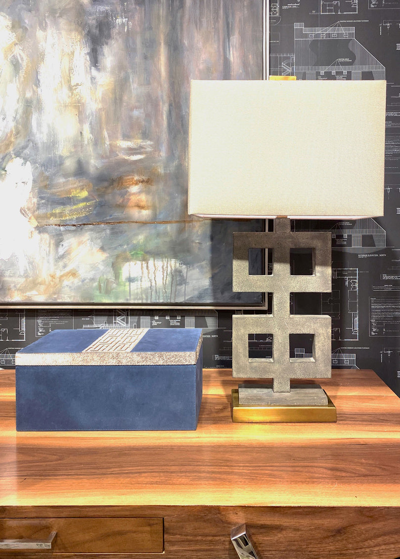 Wildwood Ross Lamp - Concrete