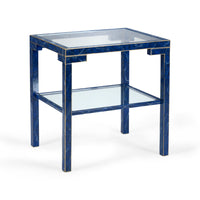 Chelsea House Decker Side Table - Lapis