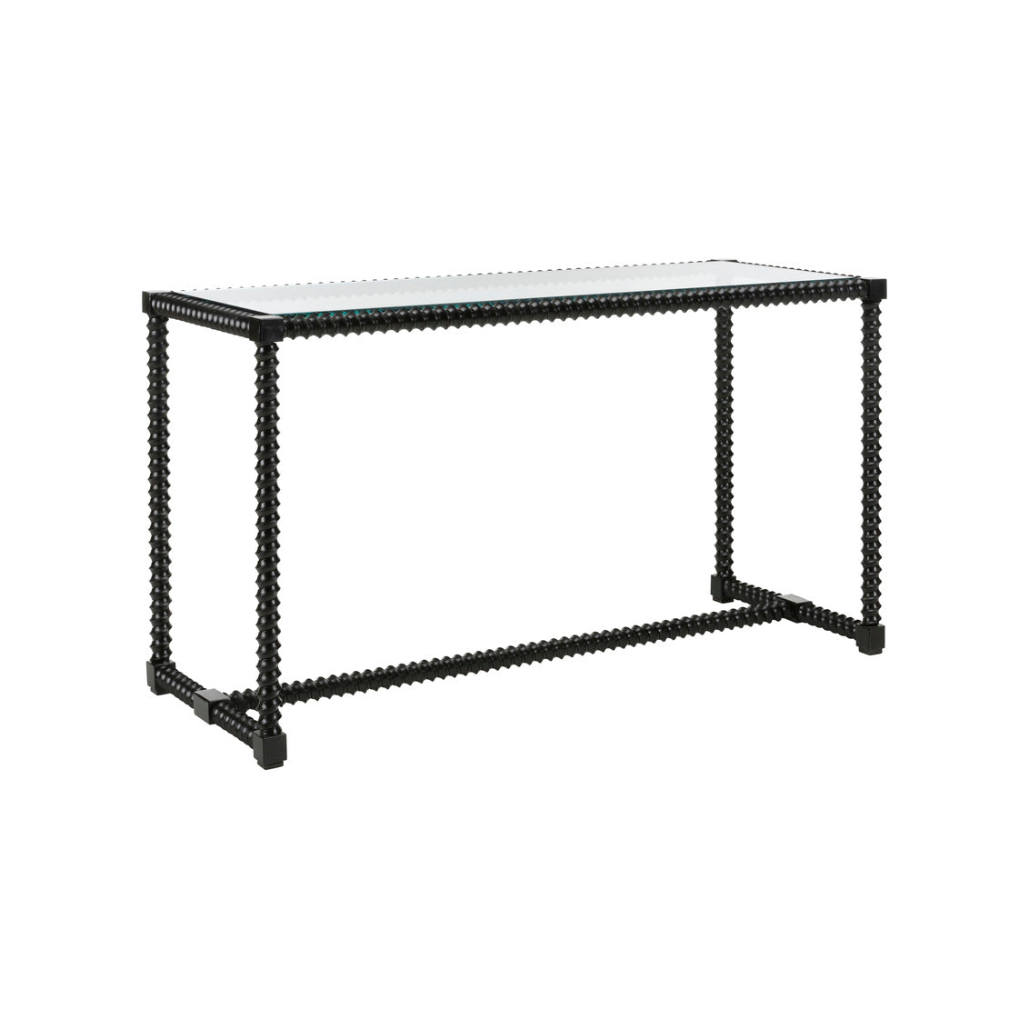Chelsea House Twisted Console Table - Black