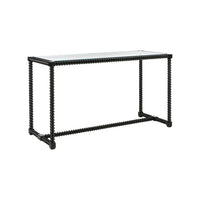 Chelsea House Twisted Console Table - Black