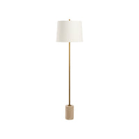 Chelsea House Lambeth Floor Lamp - Travertine