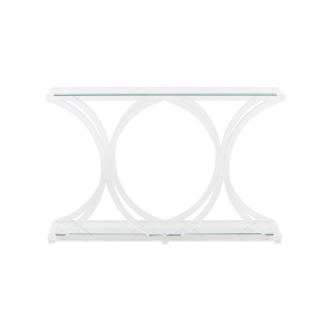 Chelsea House Sweeping Acrylic Console