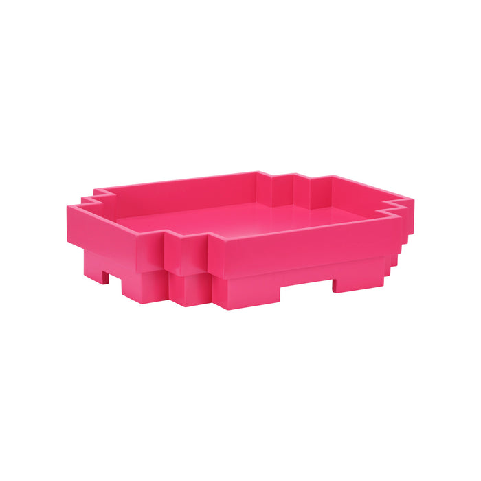 Wildwood Japandi Tray - Fuchsia