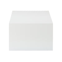 Chelsea House Equinox Cocktail Table - White