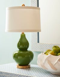 Chelsea House Gourd Lamp - Green