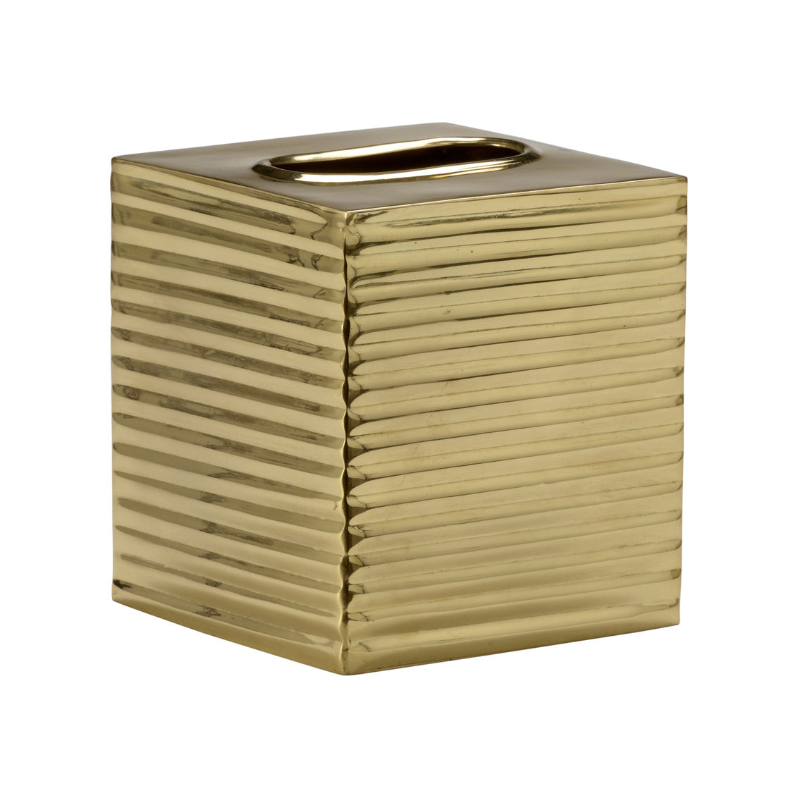 Chelsea House Carson Tissue Box - Gold