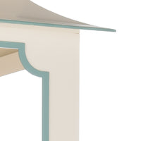 Chelsea House Tole Pagoda Lantern - (Lg) - Cream