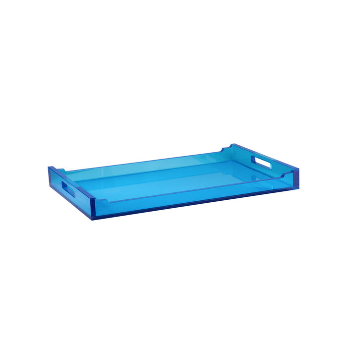 Chelsea House Charles Acrylic Tray - Blue