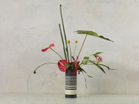 Design Shop Black Sinclair Collection Vase, 3.5" X 8.5"