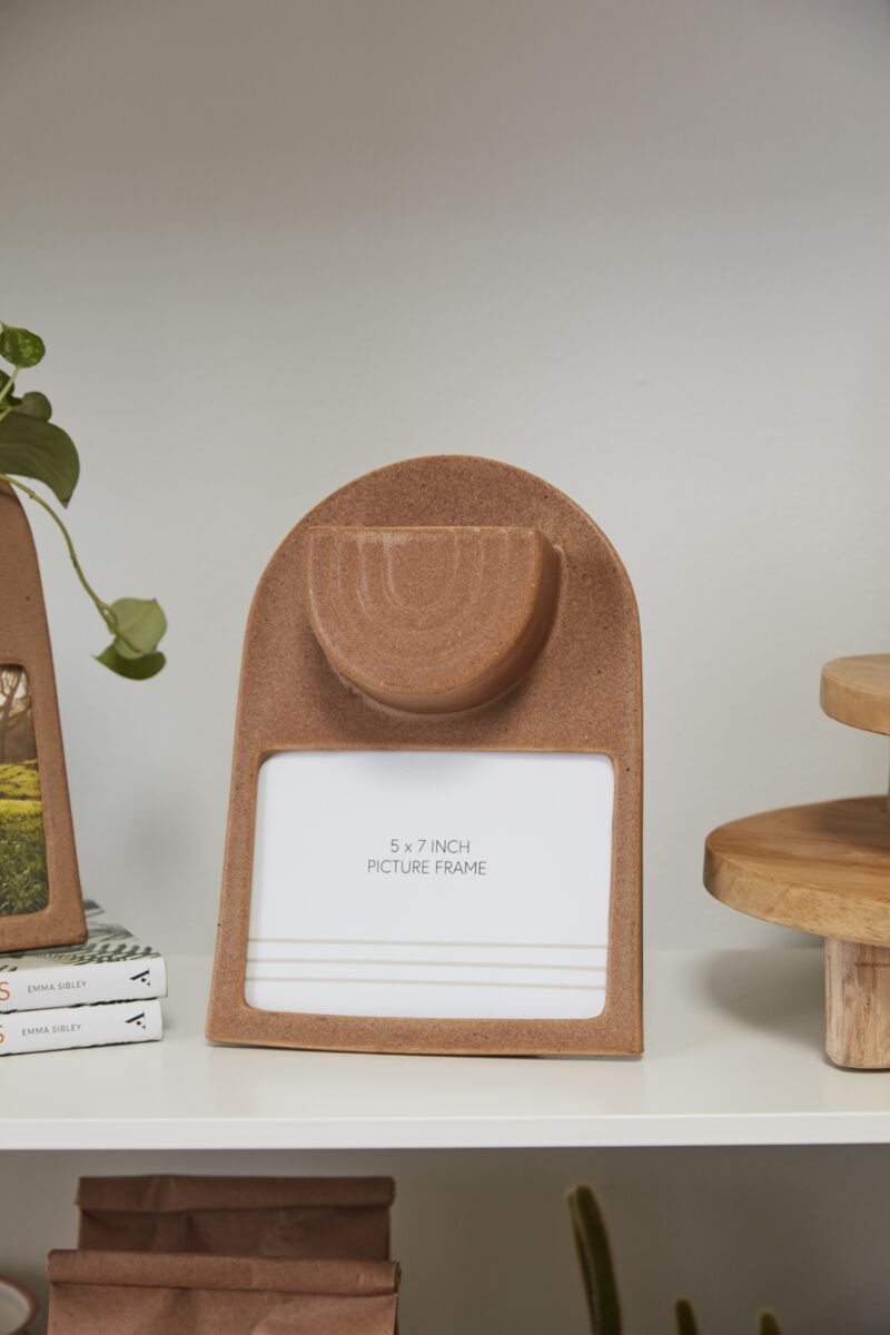 Design Shop Terracotta Farran Frame Arch, 8" X 11.25", Set of 2.