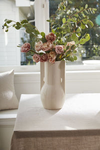 Design Shop Off-White Replay Collection Vase, 6.25" X 12"
