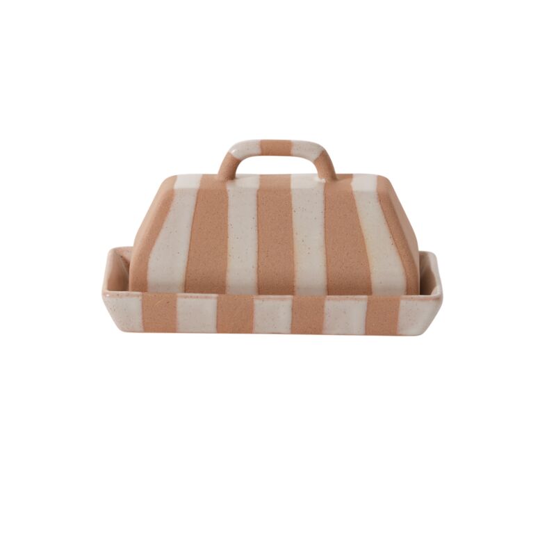 Design Shop Botera Butter Dish 7"x 3.25"x 4"