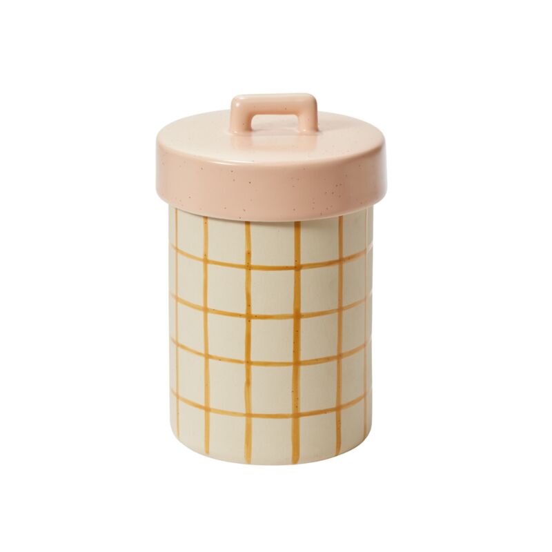 Design Shop Multicolor Margot Canister, 5.75" X 9.25"