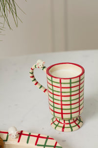 Design Shop Cookies for Santa Mug 5"x 3.75"x 5.5", Set of 2