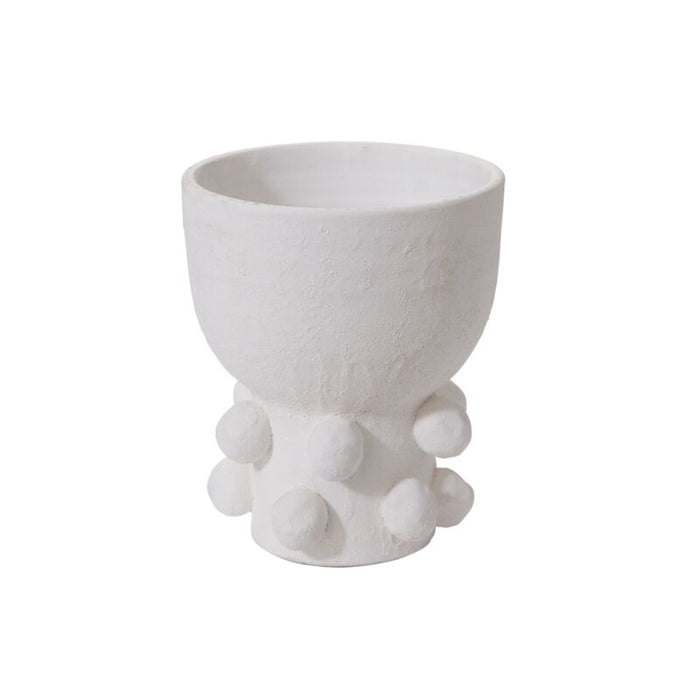 Design Shop White Proton Pot, 8.25" X 10"